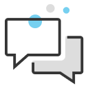 speech bubbles icon